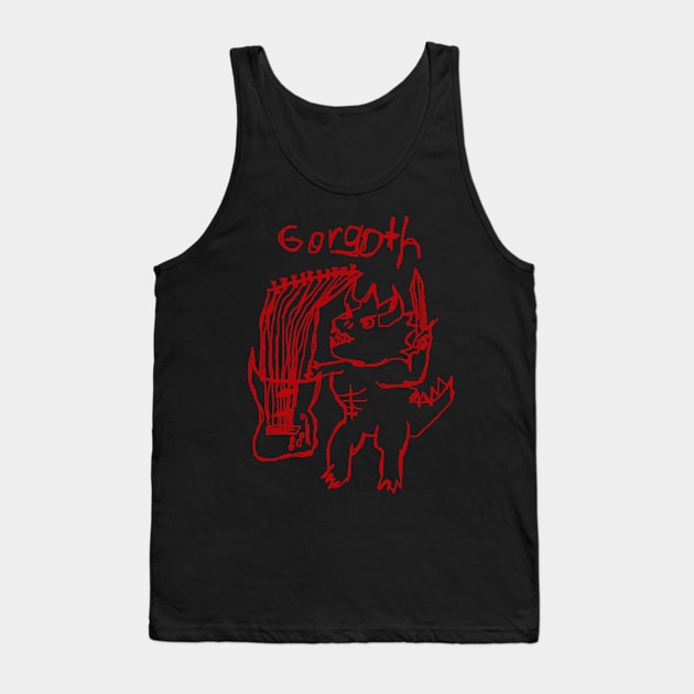 Gorgoth // Guitar Lord Tank Top by Studio Gorgoth